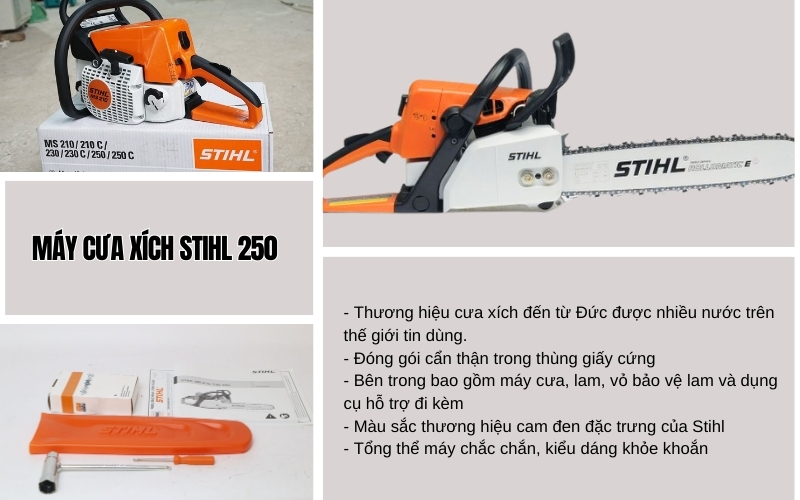 máy cưa xích Stihl 250